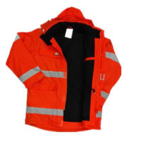 Fleece mit Kapuze PU Regenjacke/reflektierend/Sicherheitskleidung für Erwachsene